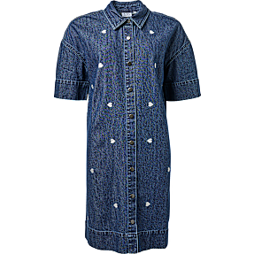 VRS dame kjole str. 2XL - blå