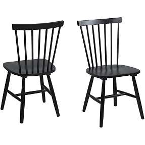 Rømø spisebordsstol - Sort