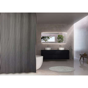 DEBEL Victoria badeforhæng - grå