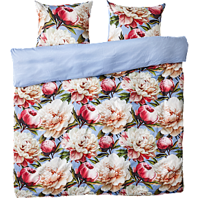 MAISON Lux sengetøj 200x220 cm - ranunkel blå