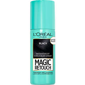 Hårfarvespray Black