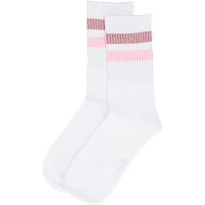 VRS dame tennisstrømper str. 35/38 - hvid