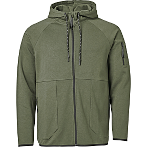 VRS herre hoodie str. XL - mørkegrøn