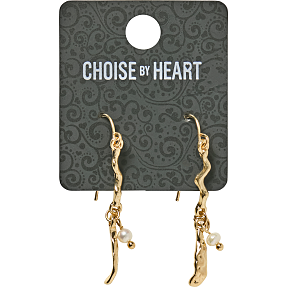 CBYH dame øreringe  - guldfarvet