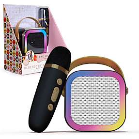 Fao Schwarz højtaler med mikrofon