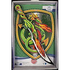 Liontouch dragesæt sværd og skjold i skum