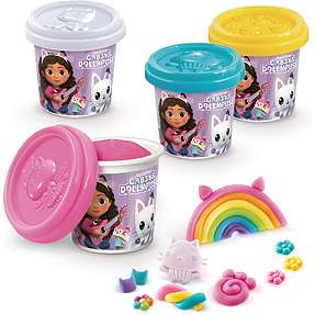 Gabbys Dukkehus modellervokssæt 4-pak