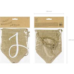 Banner "Just Married" 23x185 cm