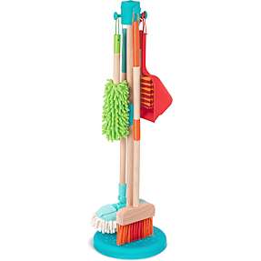 Battat rengøringssæt i træ legetøj