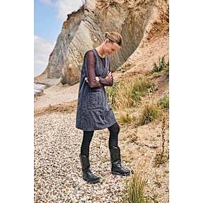 VRS dame kjole str. S - grå