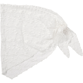 CBYH dame blonde tørklæde str. 130x40 cm - hvid