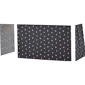 Hoppekids Pets forhæng til halvhøj- og køjeseng 70x160 cm