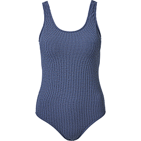 VRS dame badedragt str. L - blå