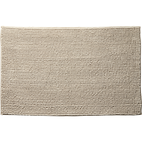 Chenille bademåtte - beige