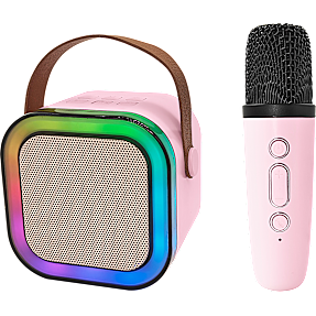 United SPK2412 bluetooth højttaler m. mikrofon - lyserød