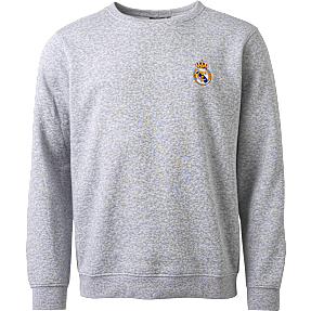 Real Madrid sweatshirt str. XL - lysegrå