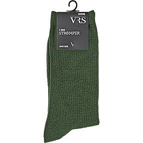 VRS herre strømper str. onesize - grøn