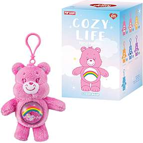 Pop Mart Care Bears Cozy Life taskevedhæng bamse - flere varianter - assorteret