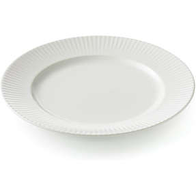 Groovy frokosttallerken - hvid (Ø: 21 cm)