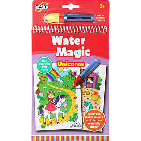 Galt vand malebog - unicorn