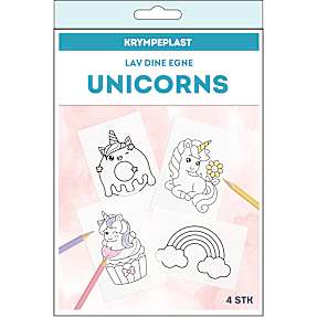 Krympeplast ark- unicorn
