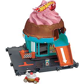 Hot Wheels Downtown Ice Cream Swirl legesæt