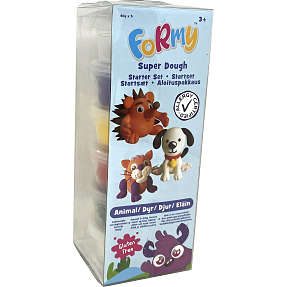 Formy Super Dough modellervoks startersæt