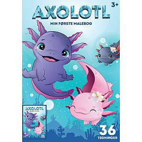 Min første malebog - Axolotl