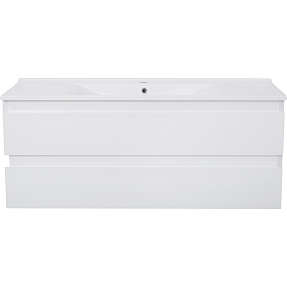 Venedig badmøbel med vask - mat hvid