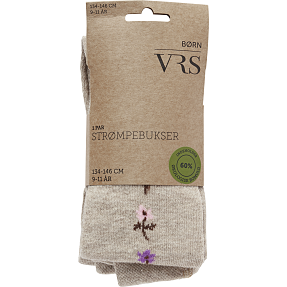 VRS børne strømpebukser str. 9-11 år - grå