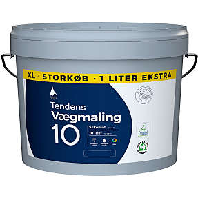 Tendens vægmaling silkemat 10 10 liter