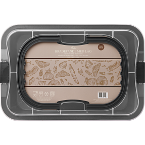 Bradepande med låg - sort