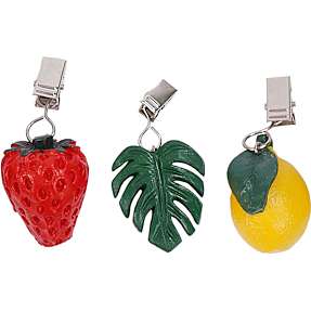 Dugklemmer 4-pak - flere varianter - assorteret