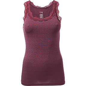 VRS dame undertrøje str. S - rød