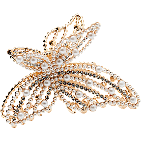 CBYH dame hårklemme - guldfarvet