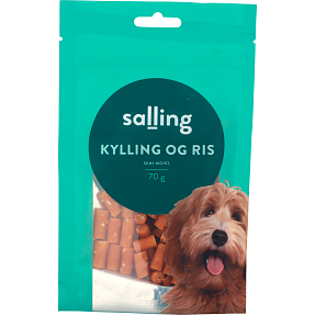 Godbidder m. kylling og ris