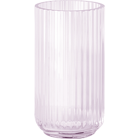 Lyngby vase (20cm) - lyserød
