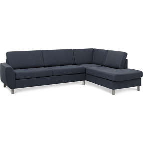 Madrid Nordic højrevendt open-end sofa - navy