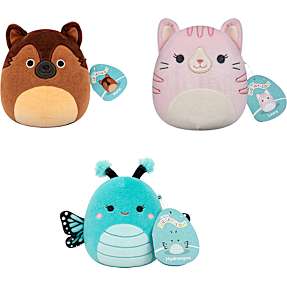 Squishmallows bamse 19 cm - flere varianter - assorteret