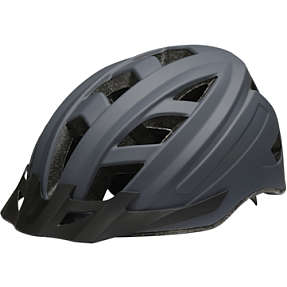 CSI cykelhjelm med lys - mat grå