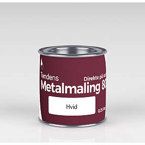 Tendens metalmaling 80 blank 0.25 liter