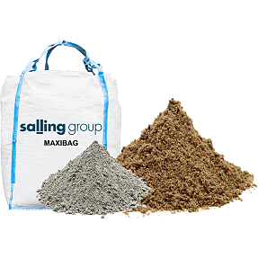 Cement/støbesand bigbag  til 0,9 m3 beton