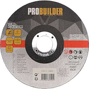 Probuilder skæreskive