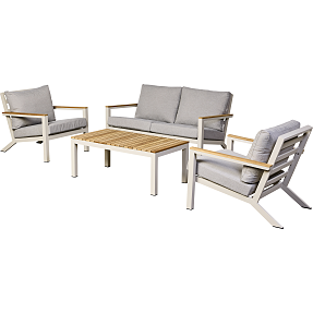 Mendoza loungesæt - sandy grey