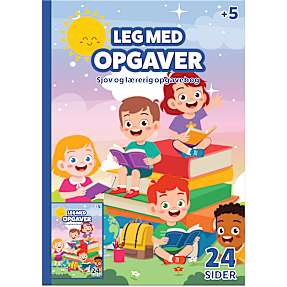 Leg med opgaver 24 tegninger A4