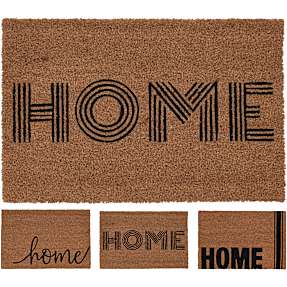 Dørmåtte 39x59 cm – flere varianter - assorteret