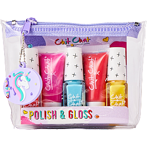 Gaveæske m. lipgloss og neglelak