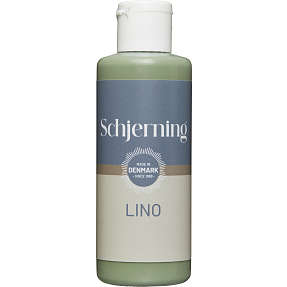 Schjerning trykfarve linoleum - støvet grøn