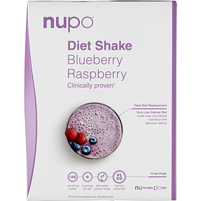 Kosterstatningspulver m. blåbær- og hindbærsmag