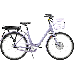 SCO Premium E-Fresh dame elcykel 26" 13AH - lilla